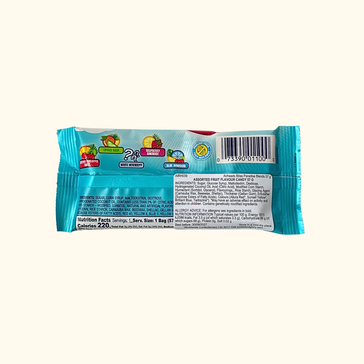 Airheads Candy - Bites Paradise Blends 57g