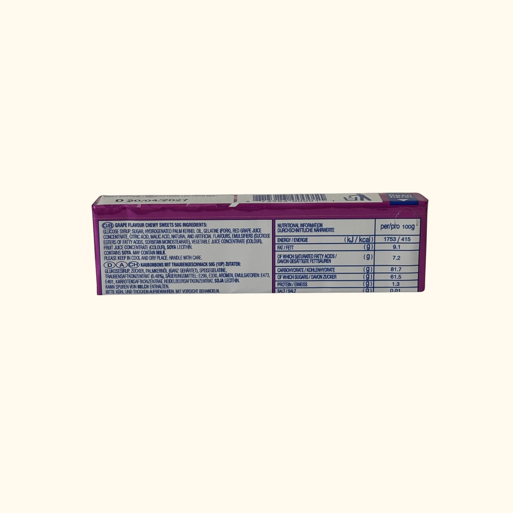 Morinaga Hi-Chew Chewy Fruit Candy - Grape 50g