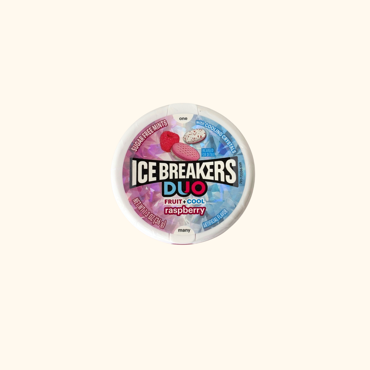 Ice Breakers - Duo Mints Raspberry Flavour 36g
