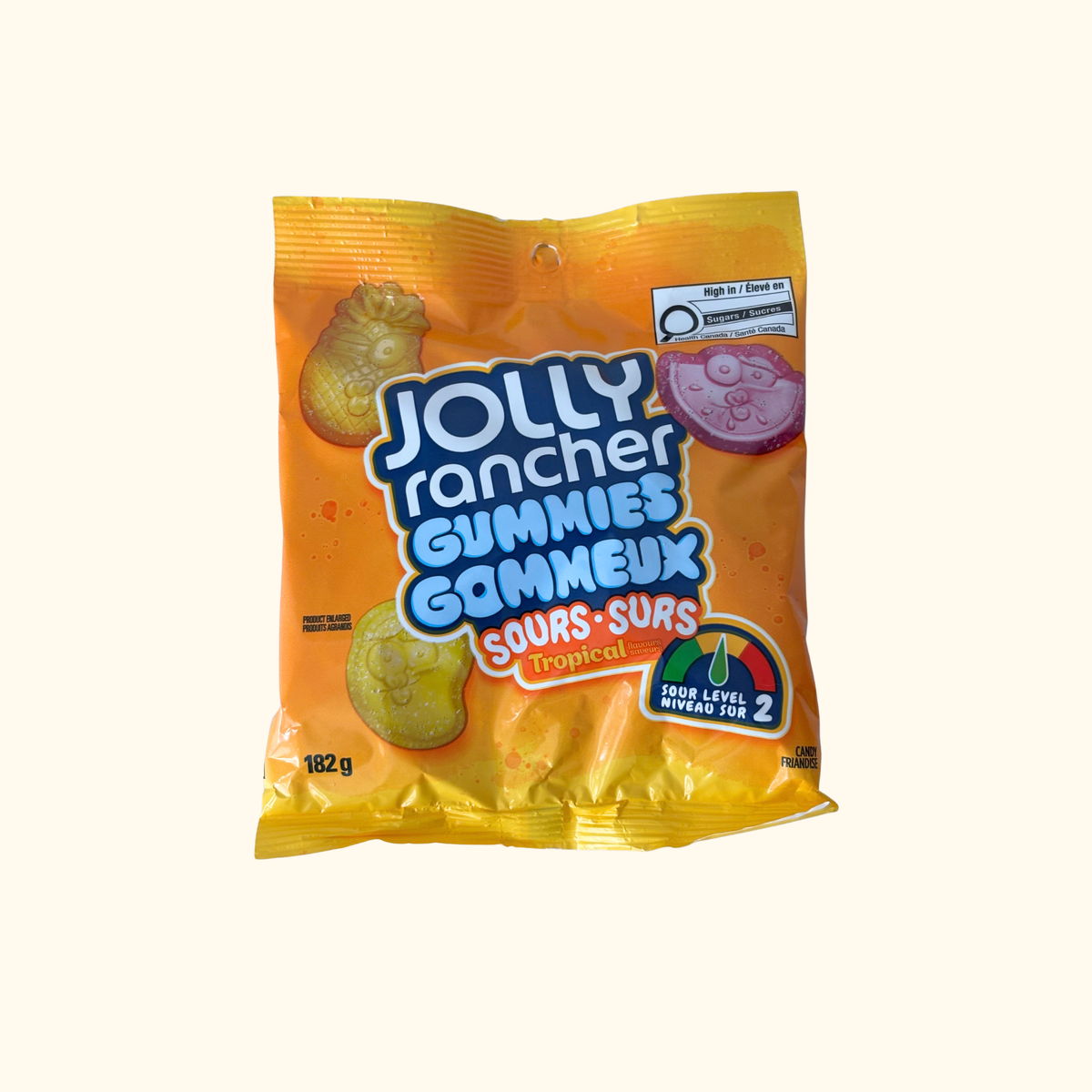 Jolly Rancher Gummies - Sours Tropical 182g