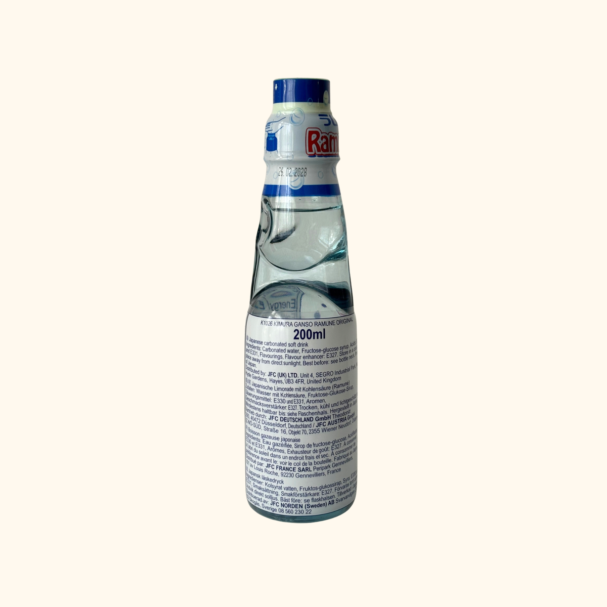 Kimura Ganso Ramune - Original Flavour 200ml