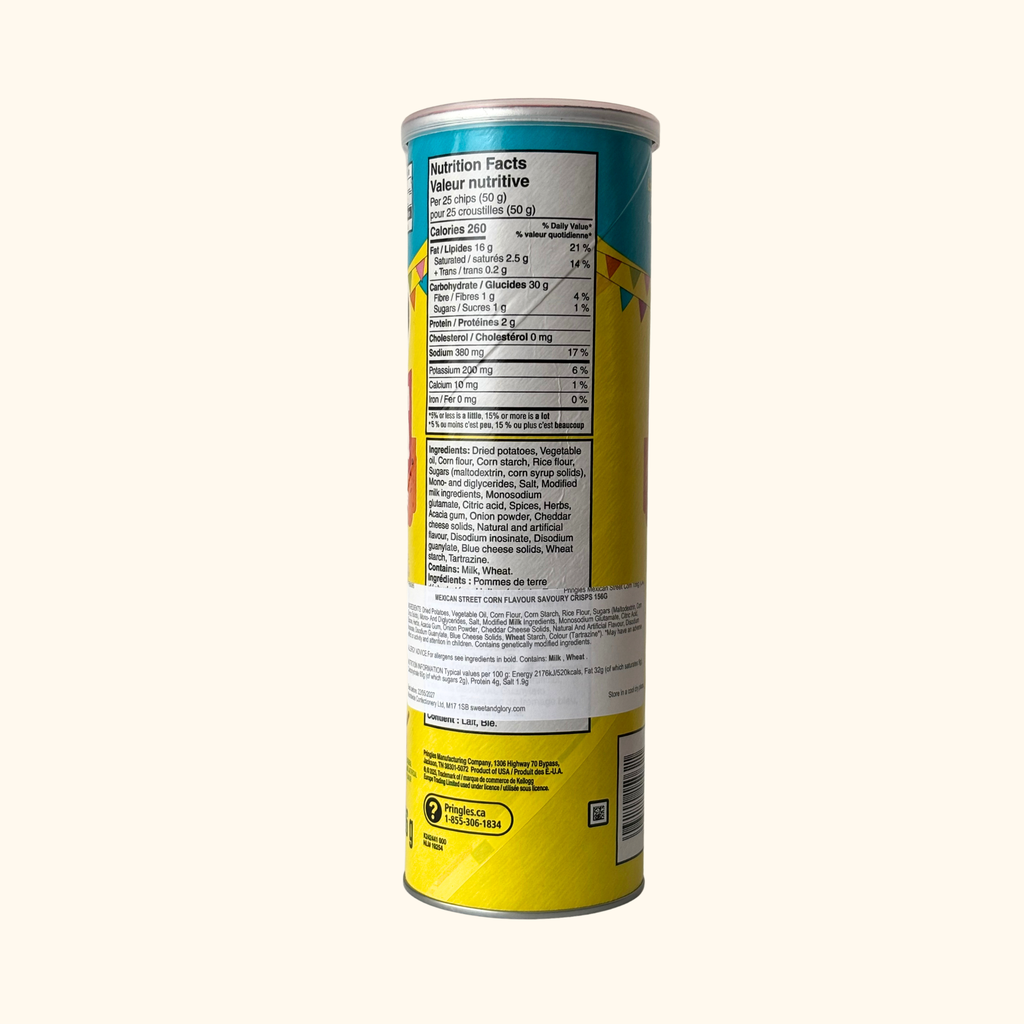 Pringles - Mexican Street Corn Flavour 156g