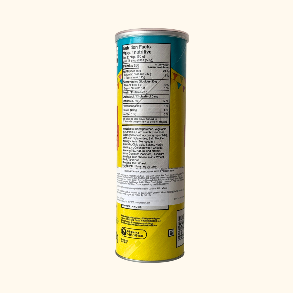 Pringles - Mexican Street Corn Flavour 156g