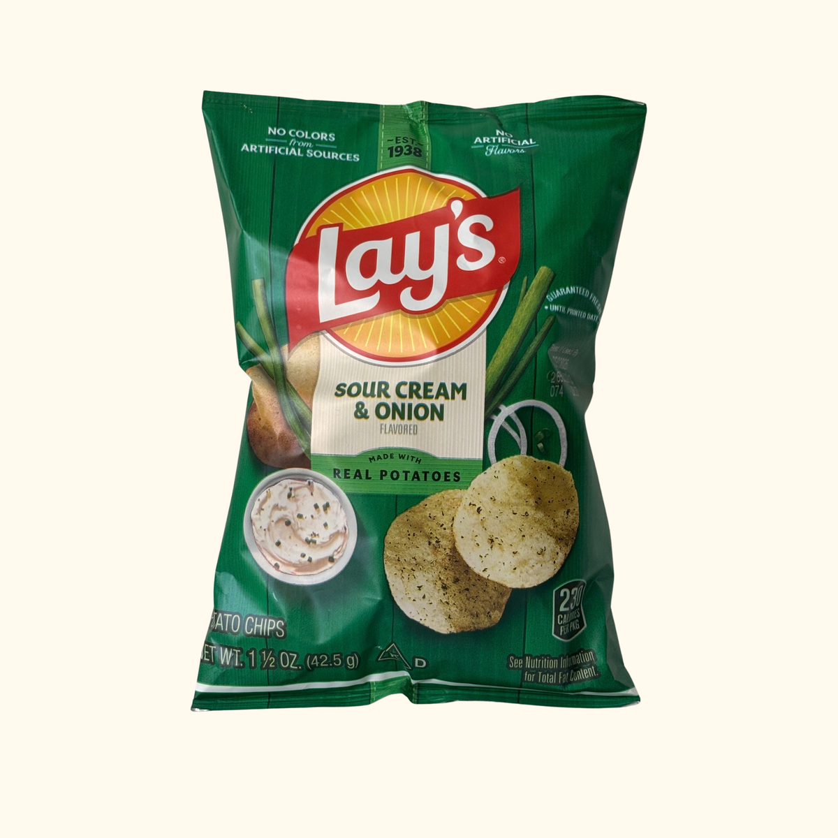 Lays - Sour Cream & Onion Crisps 42.5g