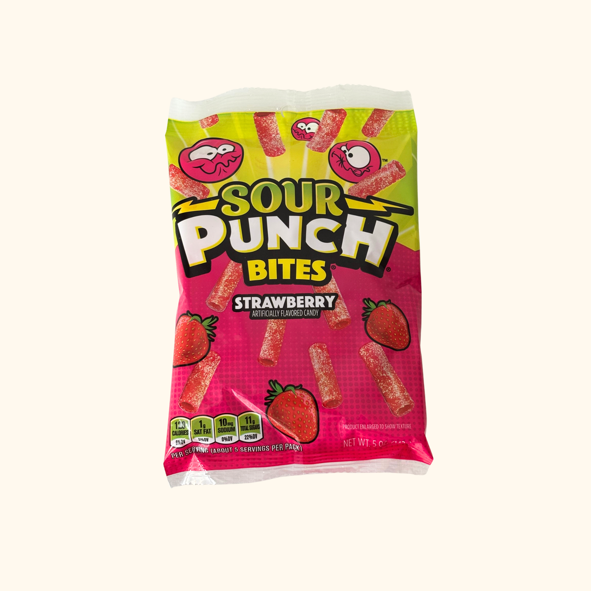 Sour Punch - Strawberry Bites 142g