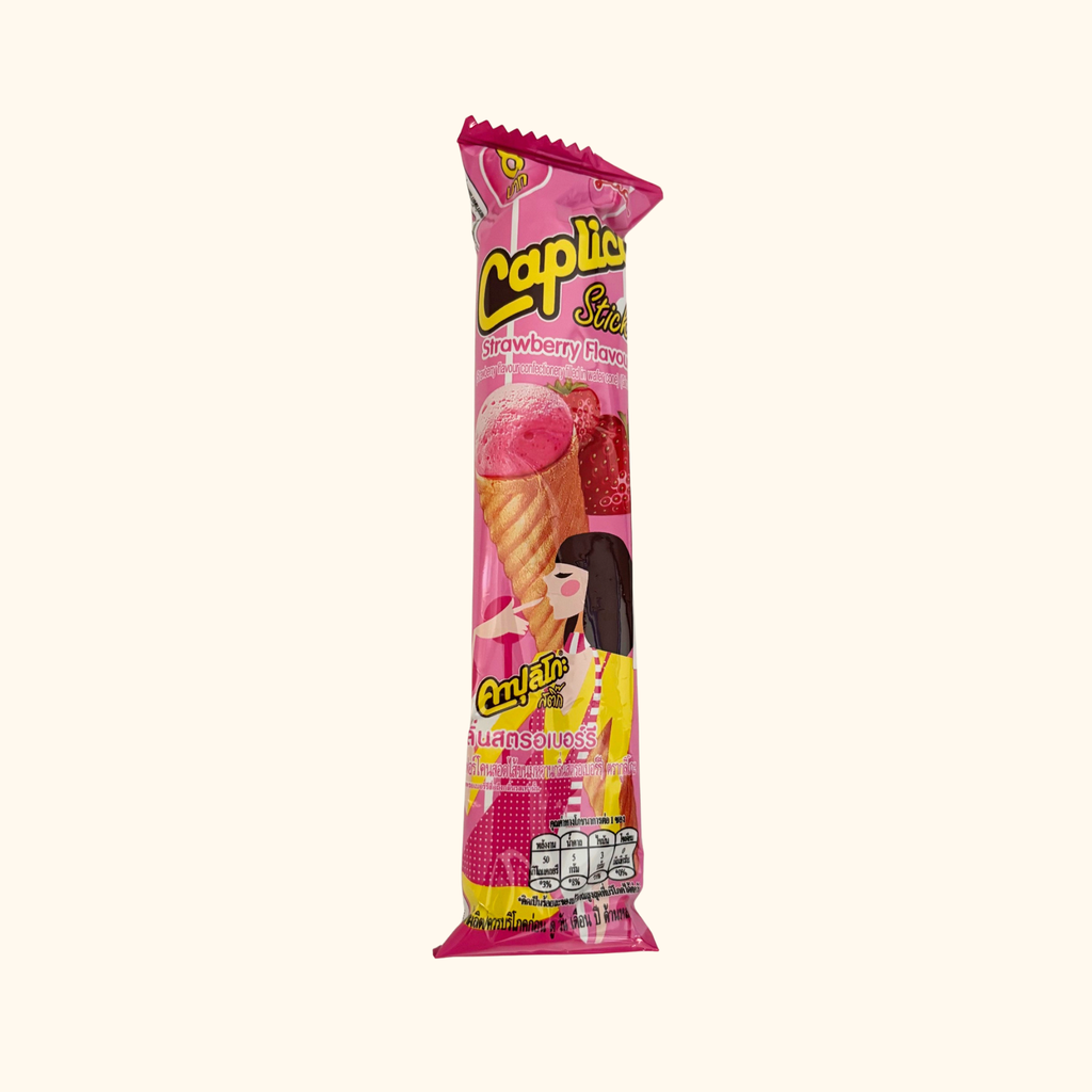 Caplico - Strawberry Filled Wafer Cone 10g