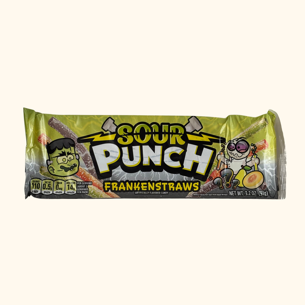 Sour Punch - Franken Straws 91g