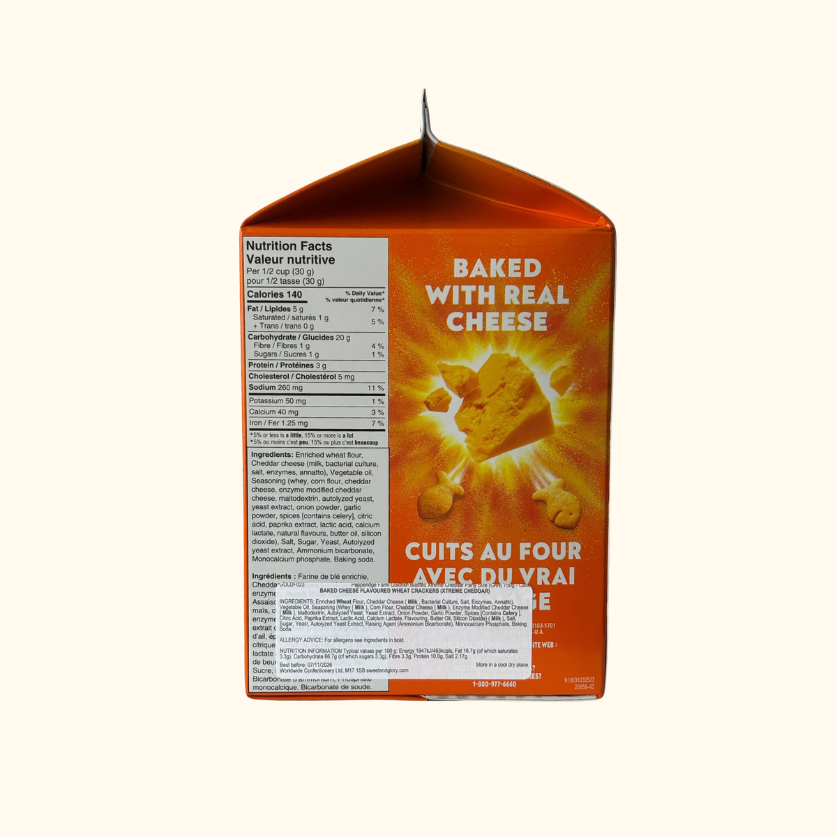 Pepperidge Farm Goldfish - Blasted Xtreme Cheddar Party Size 750g
