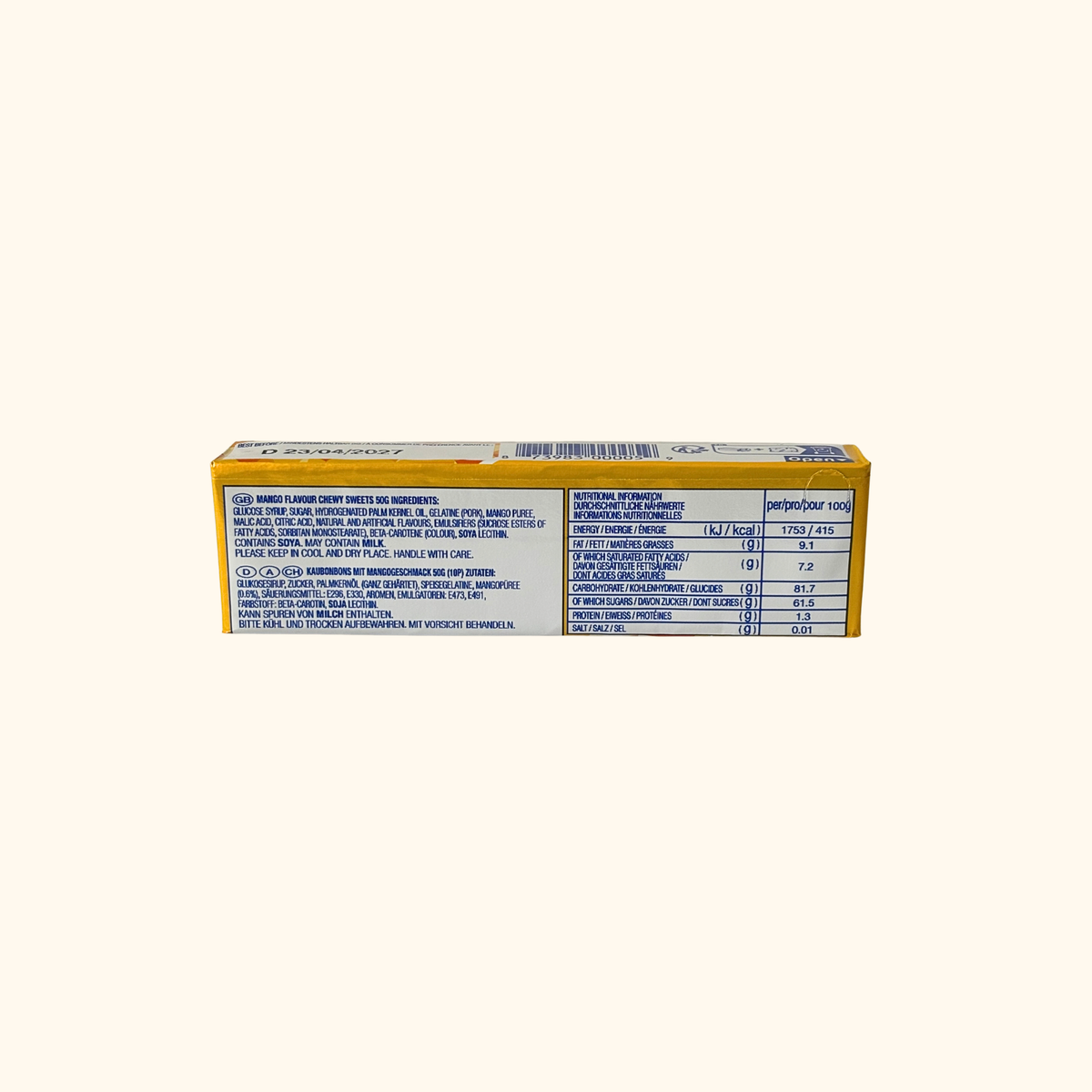 Morinaga Hi-Chew Chewy Fruit Candy - Mango 50g