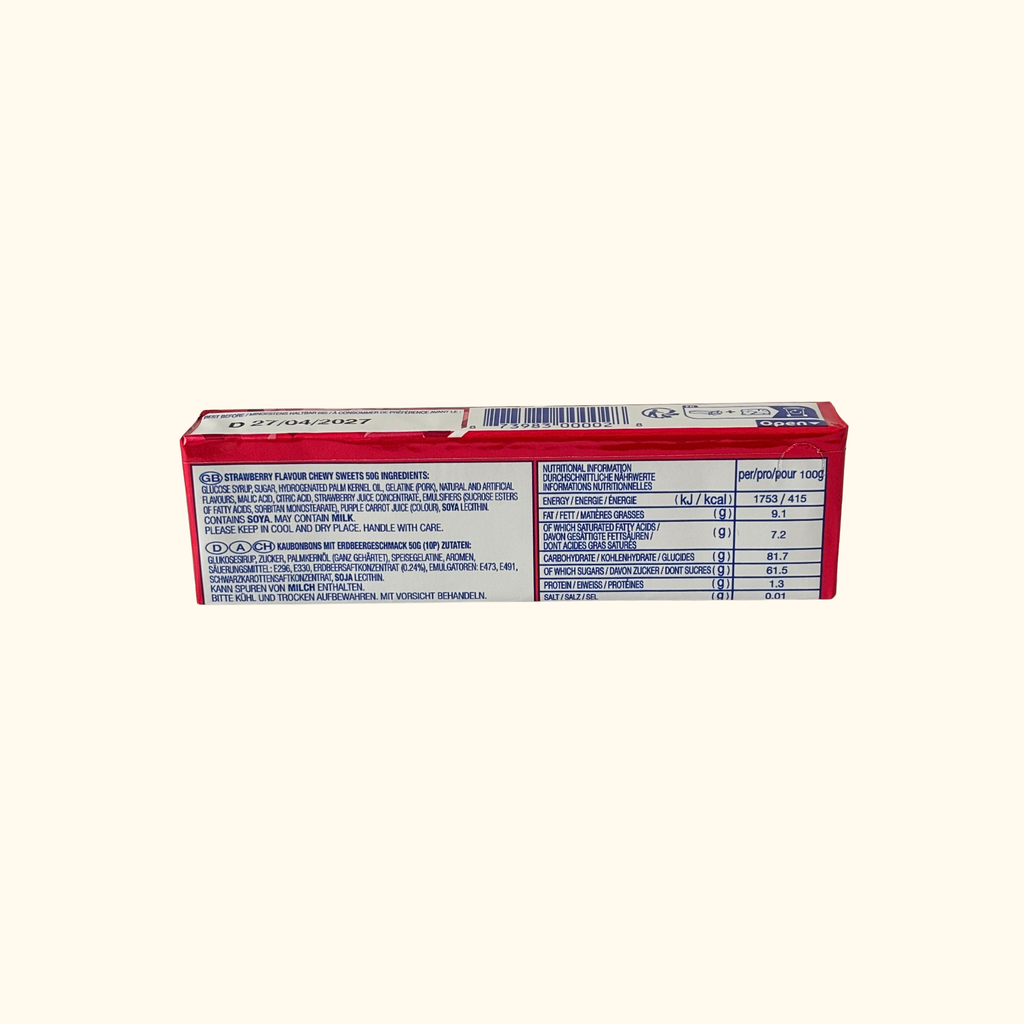 Morinaga Hi-Chew Chewy Fruit Candy - Strawberry 50g