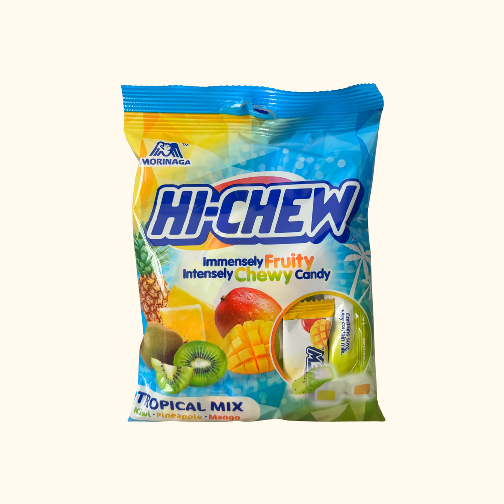 Morinaga Hi-Chew Chewy Fruit Candy in Bag - Tropical Mix 100g